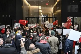 New York Kuranı Kerim Yakılması Protestosu