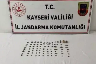 Kayseri Tarihi Eser operasyonu