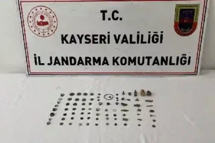 Kayseri Tarihi Eser operasyonu