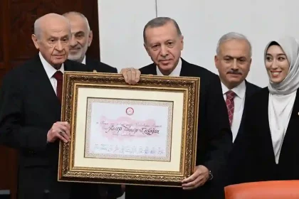 Recep Tayyip Erdoğan - Mazbata