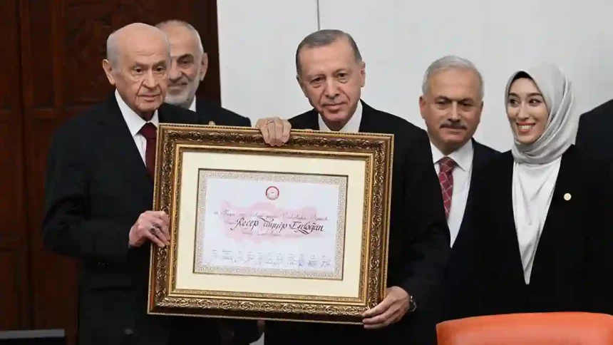 Recep Tayyip Erdoğan - Mazbata