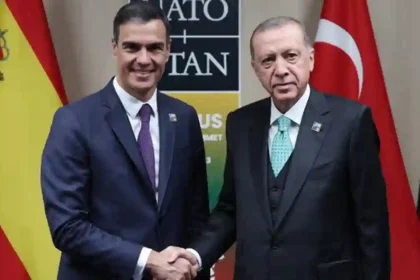 Pedro Sanchez - Recep Tayyip Erdoğan