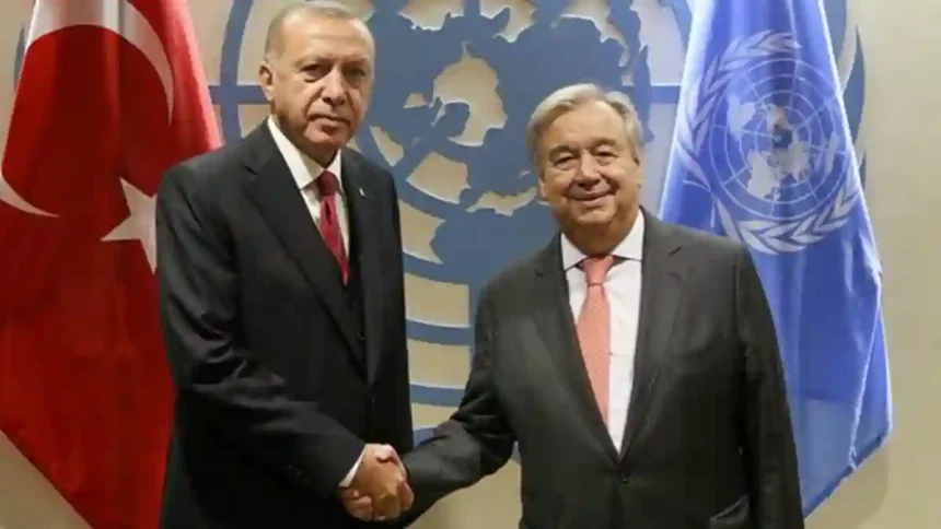 Recep Tayyip Erdoğan - Guterres