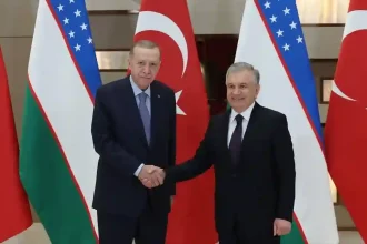 Recep Tayyip Erdoğan - Şevket Mirziyoyev