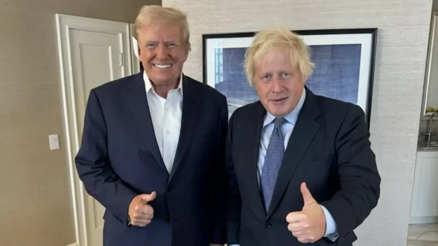 Boris Johnson - Donald Trump