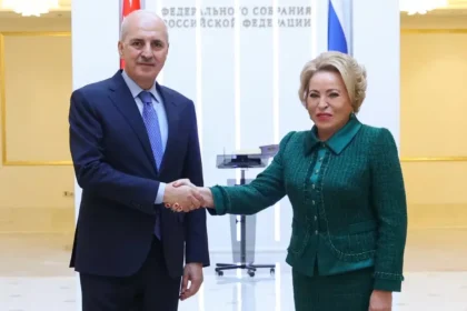 Numan Kurtulmuş -Valentina Matviyenko